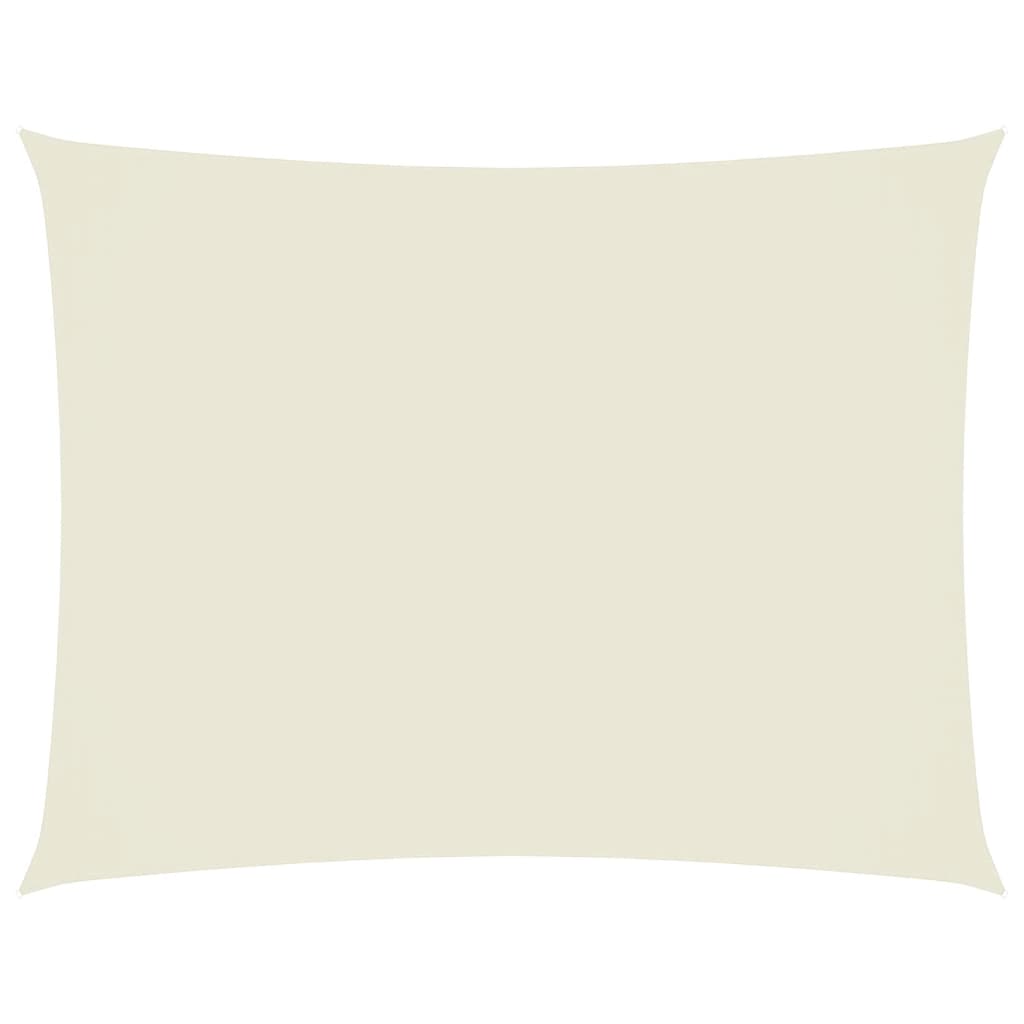 Jedro protiv sunca od tkanine Oxford pravokutno 2,5x3,5 m krem