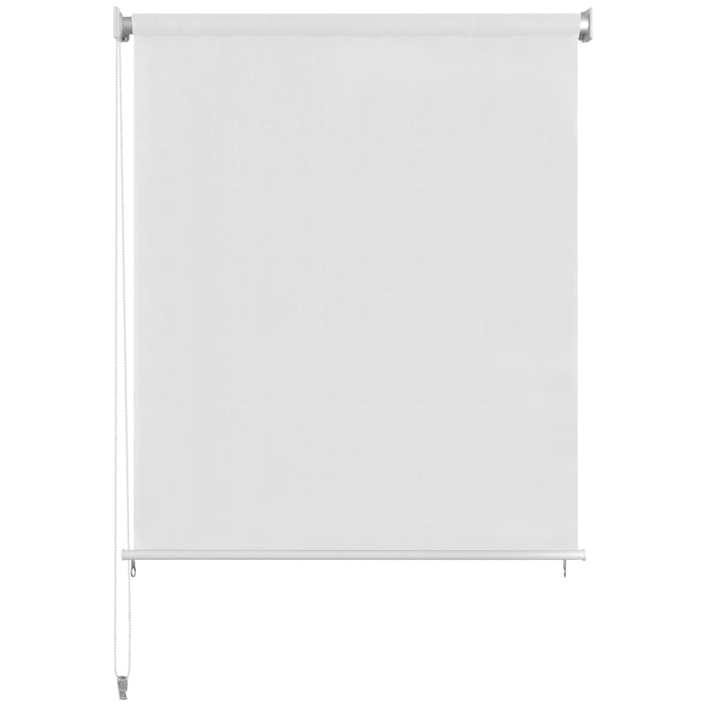 Vanjska roleta za zamračivanje bijela 80 x 140 cm HDPE