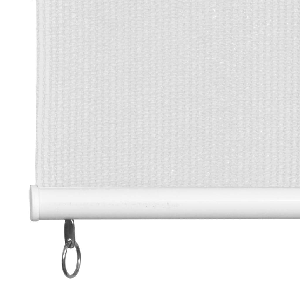 Vanjska roleta za zamračivanje bijela 80 x 140 cm HDPE