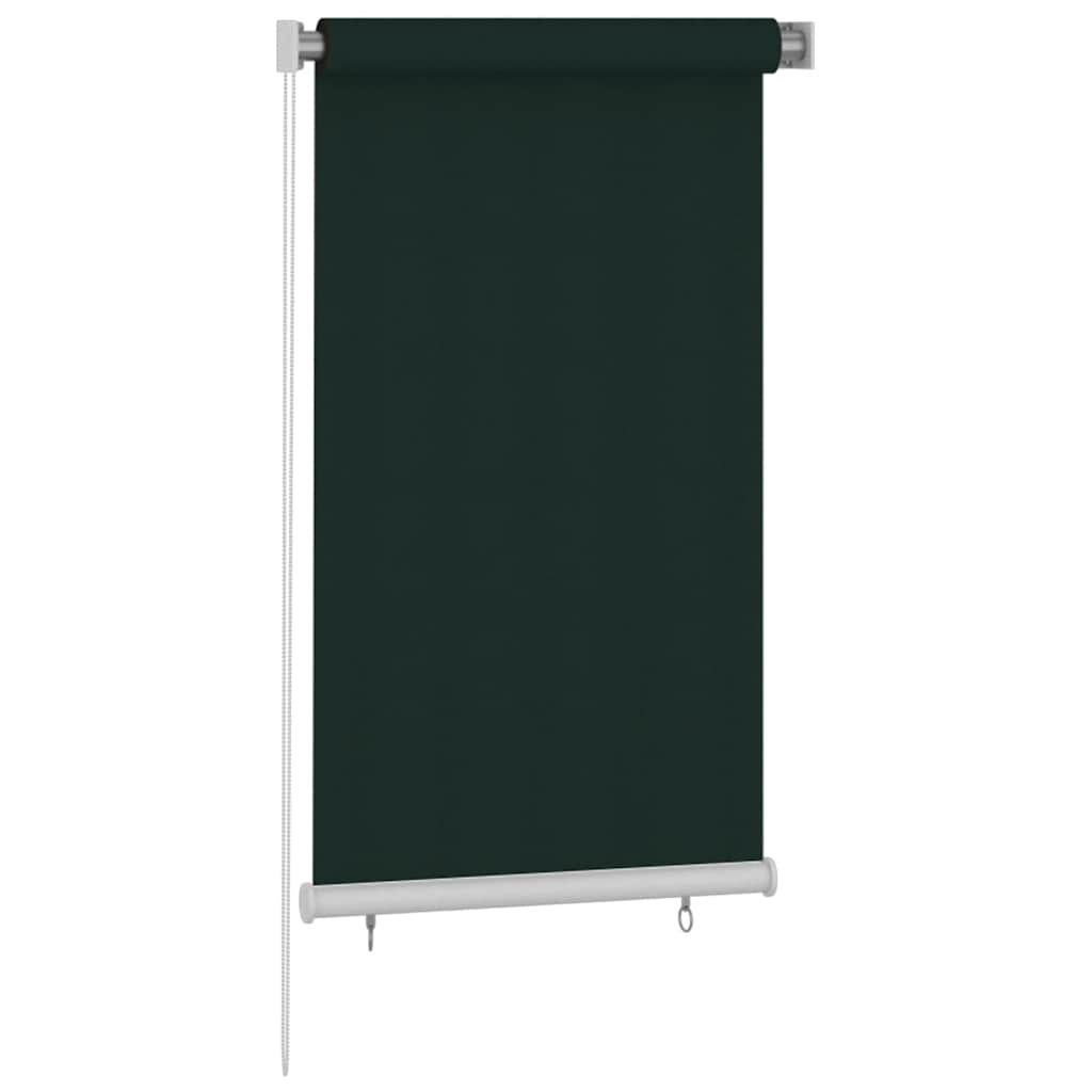 Vanjska rolo zavjesa 85 (Š) x 140 (V) cm tamnozelena HDPE