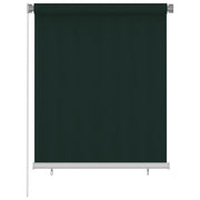 Vanjska roleta za zamračivanje 120 x 140 cm tamnozelena HDPE
