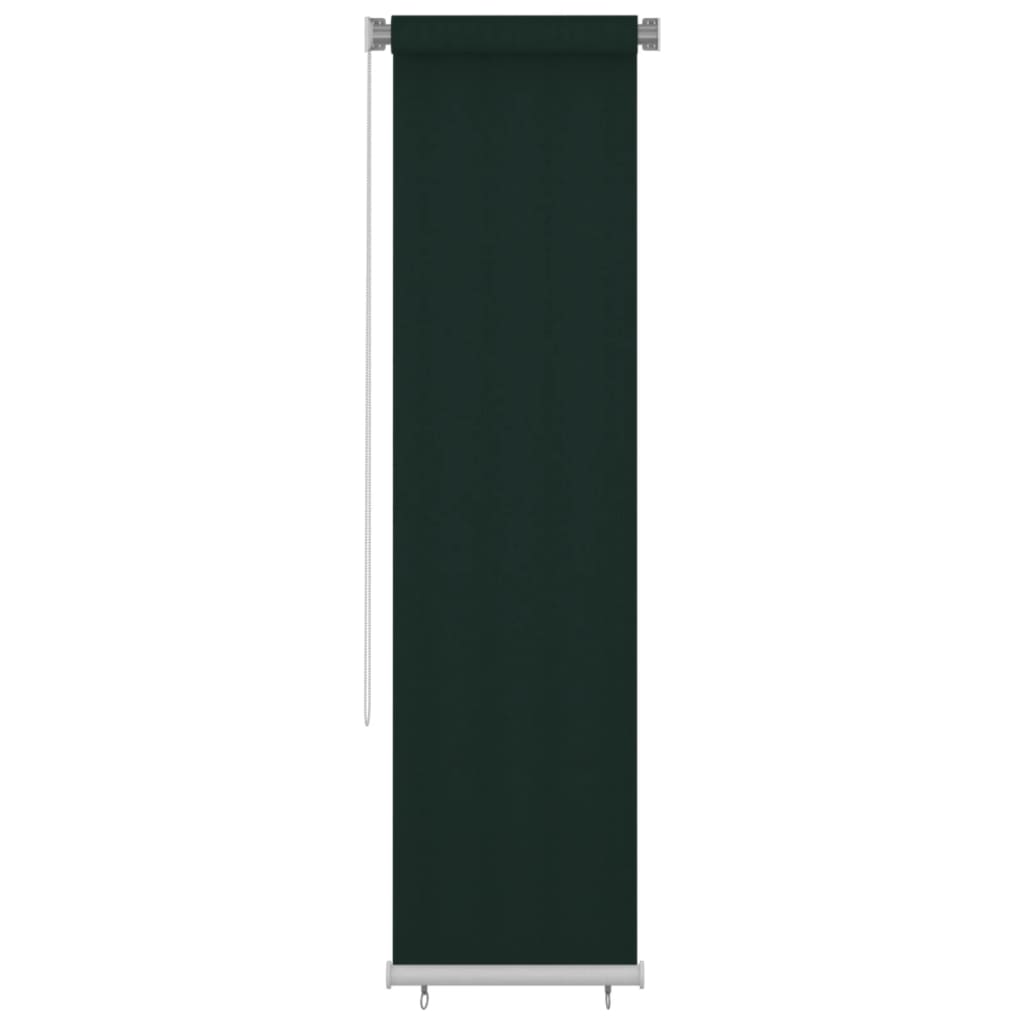 Vanjska roleta za zamračivanje 60 x 230 cm tamnozelena HDPE