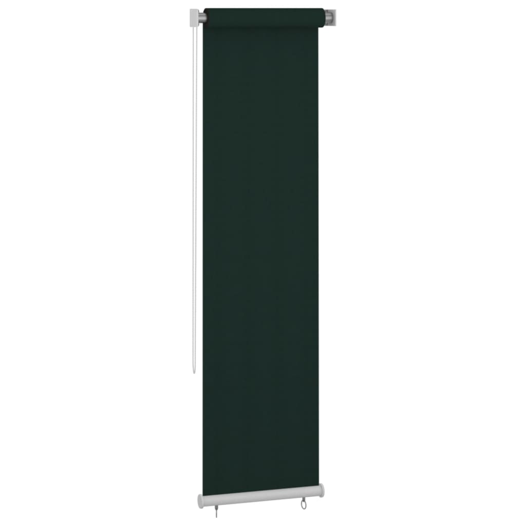 Vanjska roleta za zamračivanje 60 x 230 cm tamnozelena HDPE
