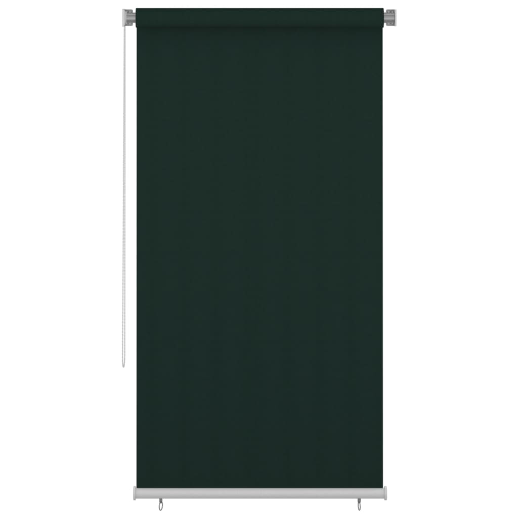Vanjska roleta za zamračivanje 120 x 230 cm tamnozelena HDPE