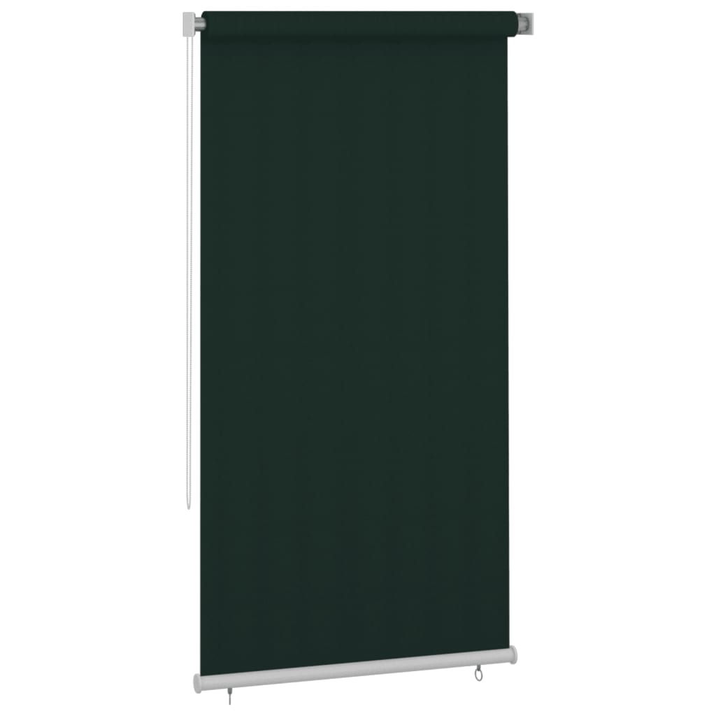 Vanjska roleta za zamračivanje 120 x 230 cm tamnozelena HDPE