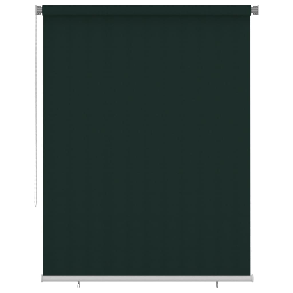 Vanjska roleta za zamračivanje 180 x 230 cm tamnozelena HDPE