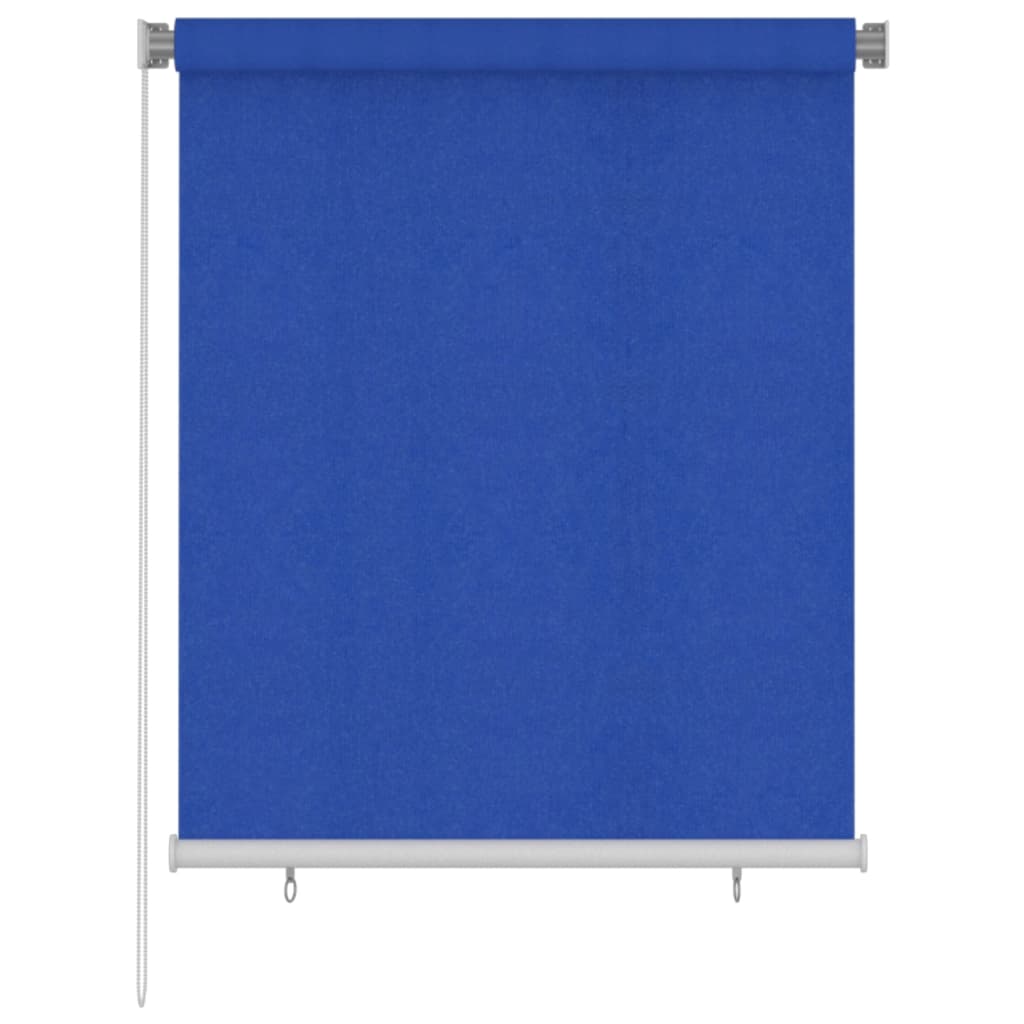Vanjska roleta za zamračivanje 120 x 140 cm plava HDPE
