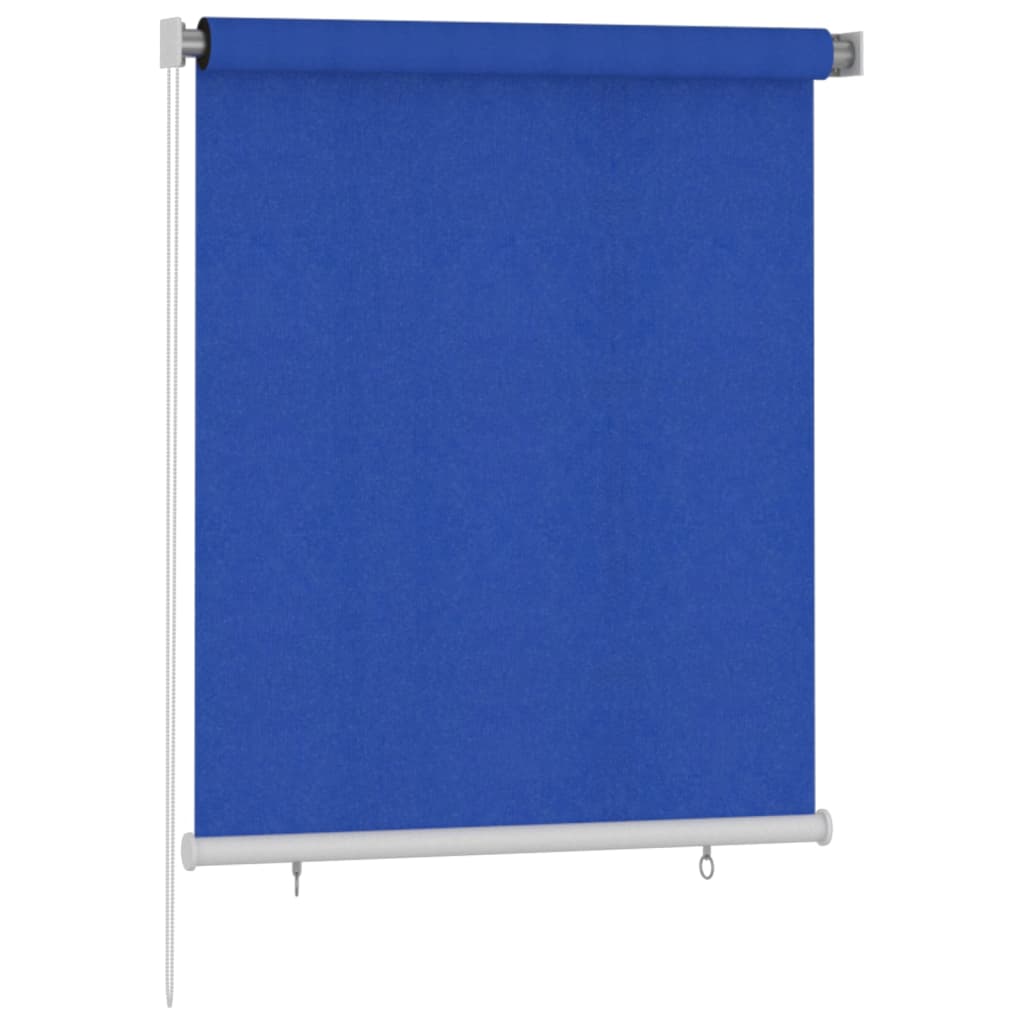 Vanjska roleta za zamračivanje 120 x 140 cm plava HDPE