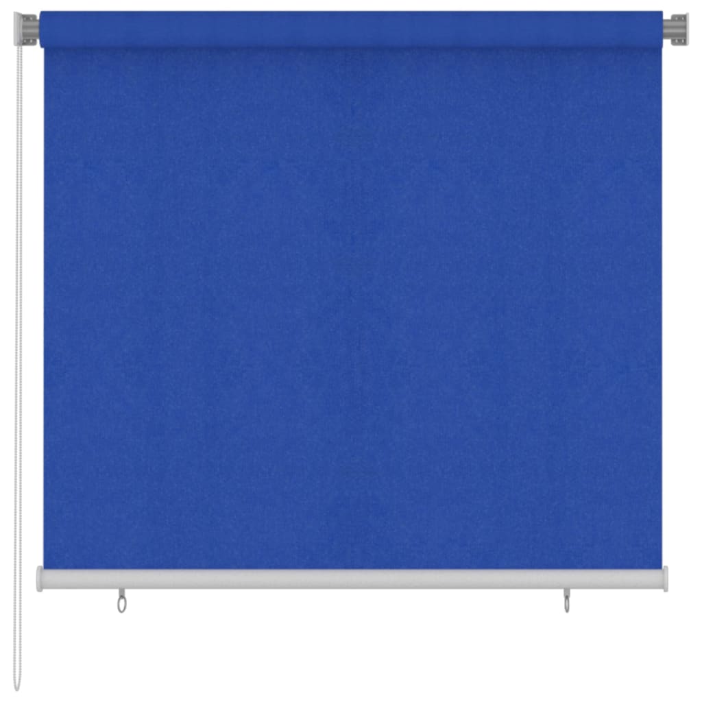 Vanjska roleta za zamračivanje 160 x 140 cm plava HDPE