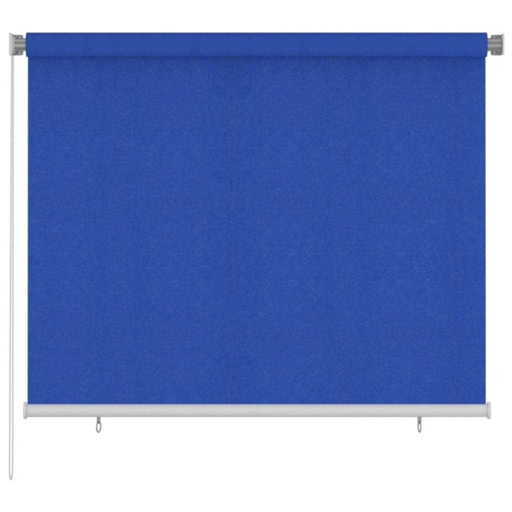 Vanjska roleta za zamračivanje 180 x 140 cm plava HDPE