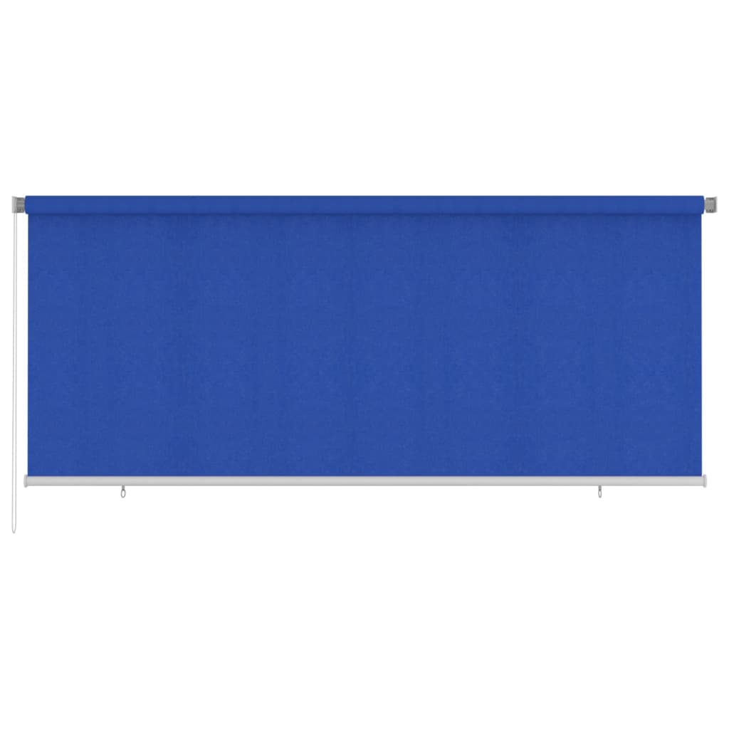 Vanjska roleta za zamračivanje 350 x 140 cm plava HDPE