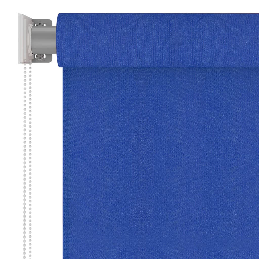 Vanjska roleta za zamračivanje 350 x 140 cm plava HDPE