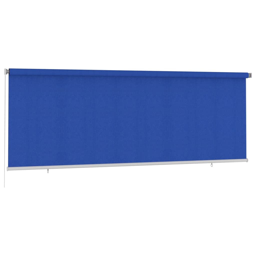 Vanjska roleta za zamračivanje 400 x 140 cm plava HDPE