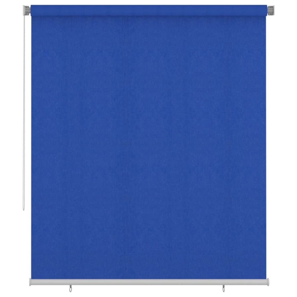Vanjska roleta za zamračivanje 200 x 230 cm plava HDPE