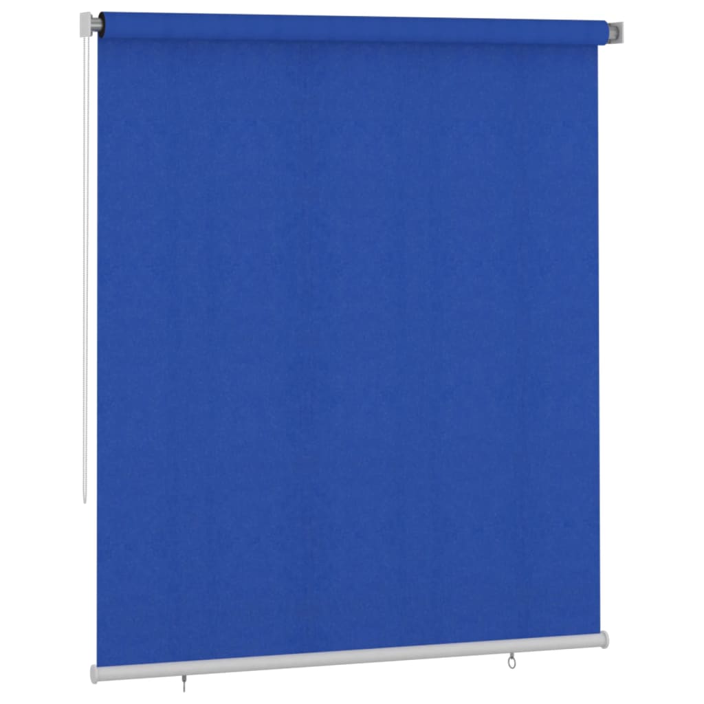 Vanjska roleta za zamračivanje 200 x 230 cm plava HDPE
