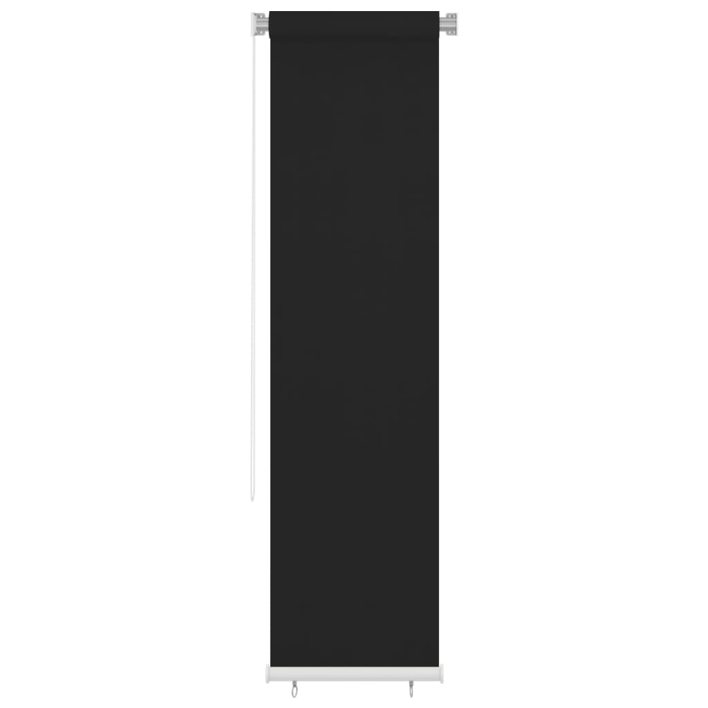 Vanjska roleta za zamračivanje 60 x 230 cm crna HDPE
