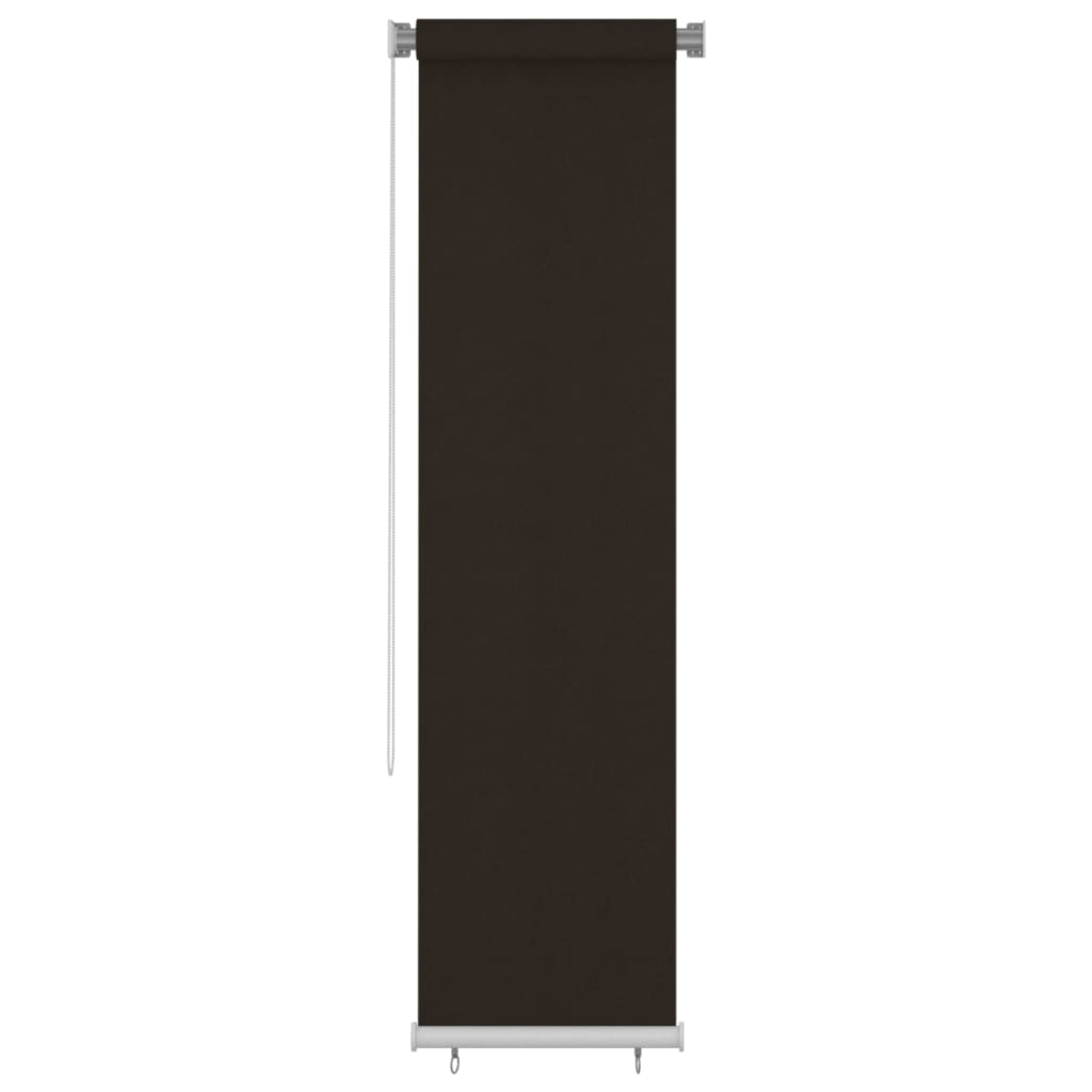 Vanjska roleta za zamračivanje 60 x 230 cm smeđa HDPE