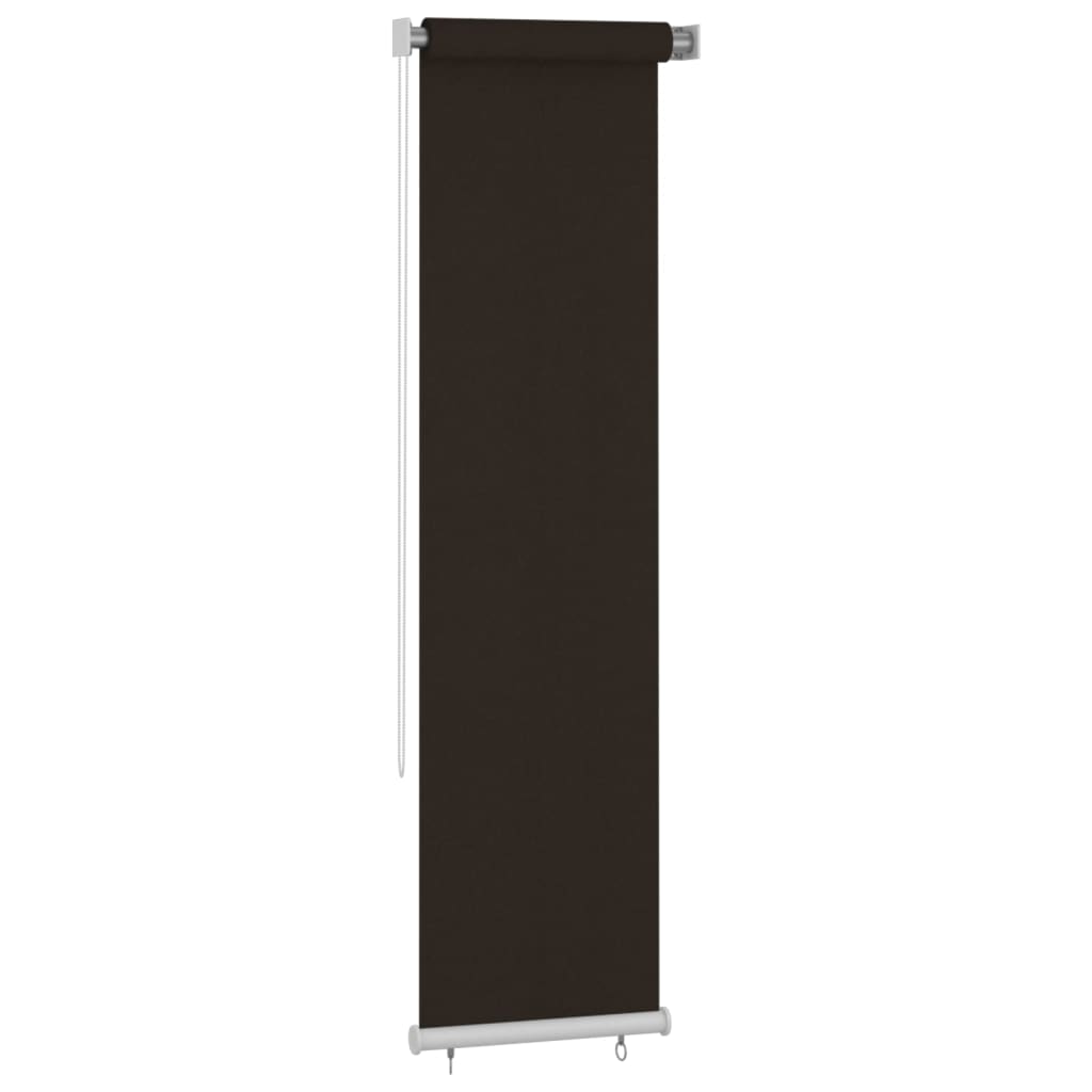 Vanjska roleta za zamračivanje 60 x 230 cm smeđa HDPE