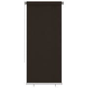 Vanjska roleta za zamračivanje 100 x 230 cm smeđa HDPE