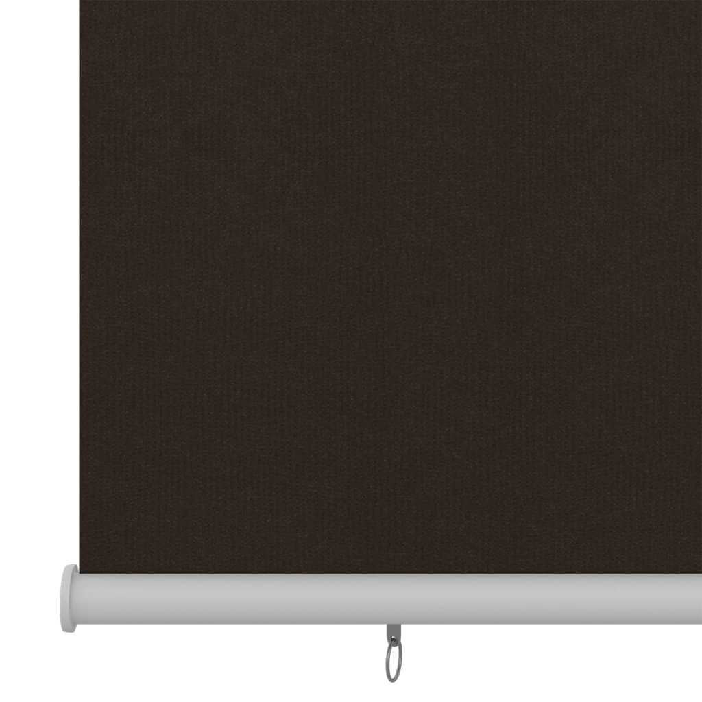 Vanjska roleta za zamračivanje 100 x 230 cm smeđa HDPE