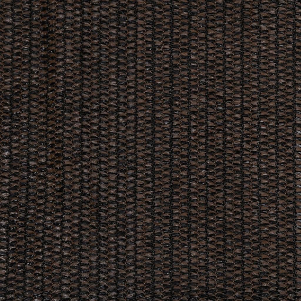 Vanjska roleta za zamračivanje 100 x 230 cm smeđa HDPE