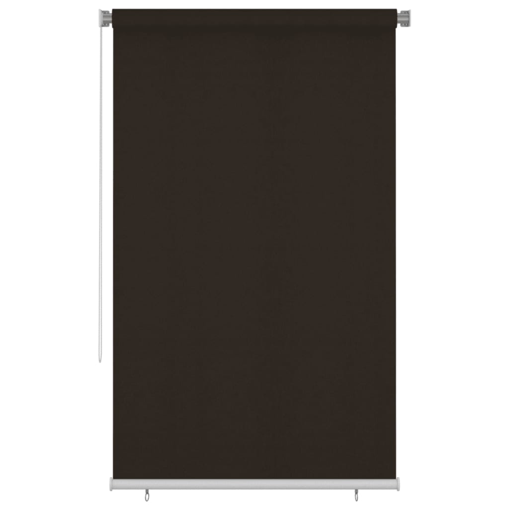 Vanjska roleta za zamračivanje 140 x 230 cm smeđa HDPE