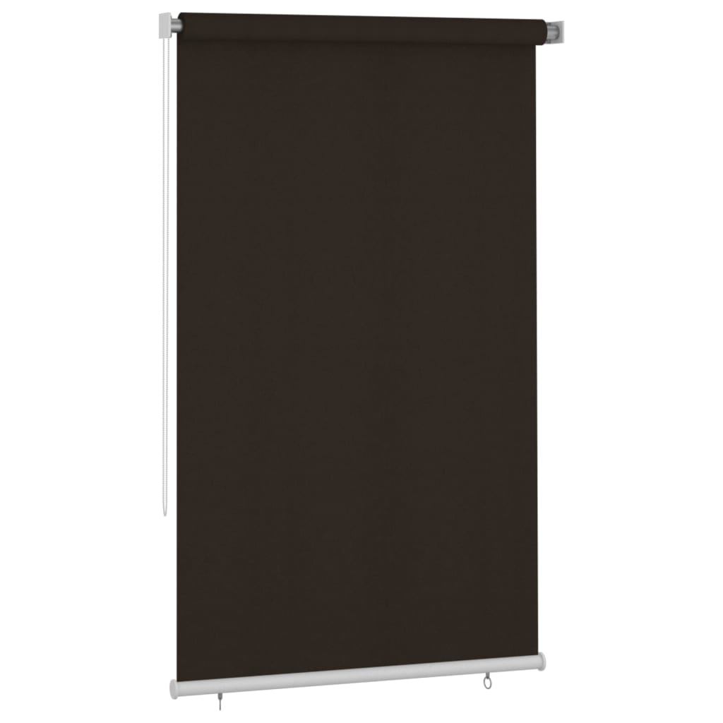 Vanjska roleta za zamračivanje 140 x 230 cm smeđa HDPE