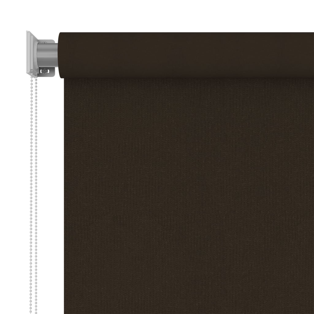 Vanjska roleta za zamračivanje 140 x 230 cm smeđa HDPE