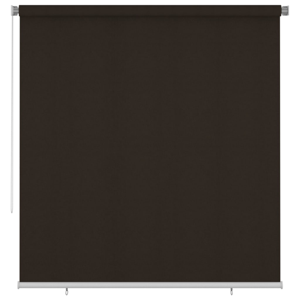 Vanjska roleta za zamračivanje 220 x 230 cm smeđa HDPE