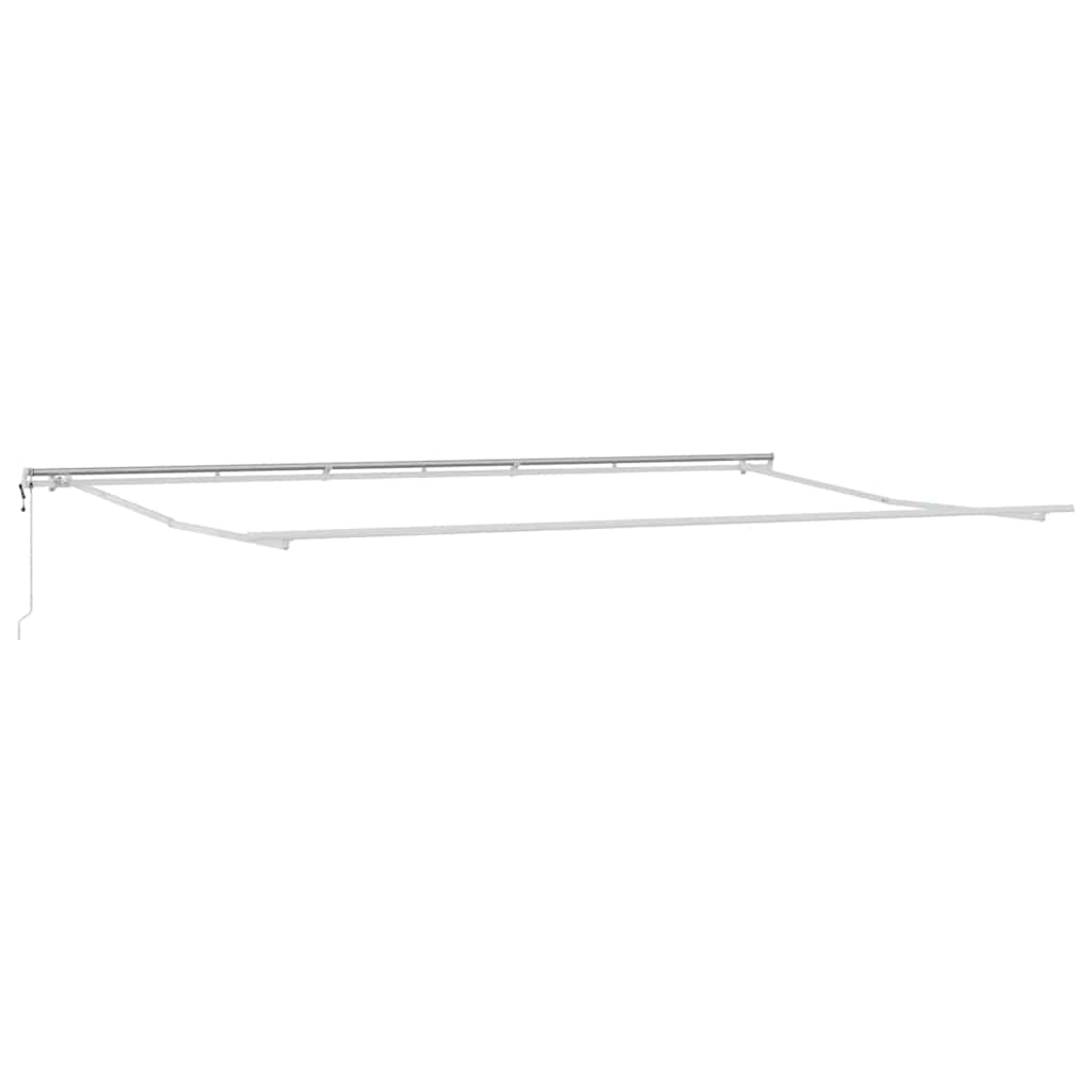 Okvir tende Bijelo 600 × 300 cm Aluminij