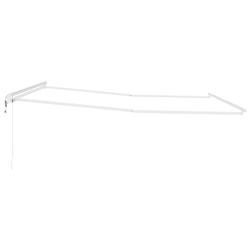 Okvir tende Bijelo 400 × 350 cm Aluminij