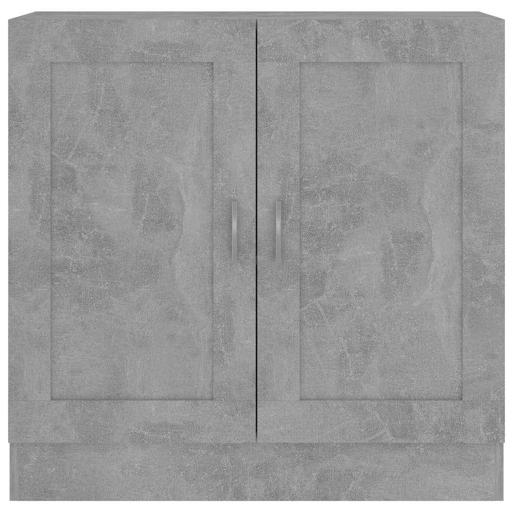 Ormarić za knjige boja betona 82,5x30,5x80 cm konstruirano drvo