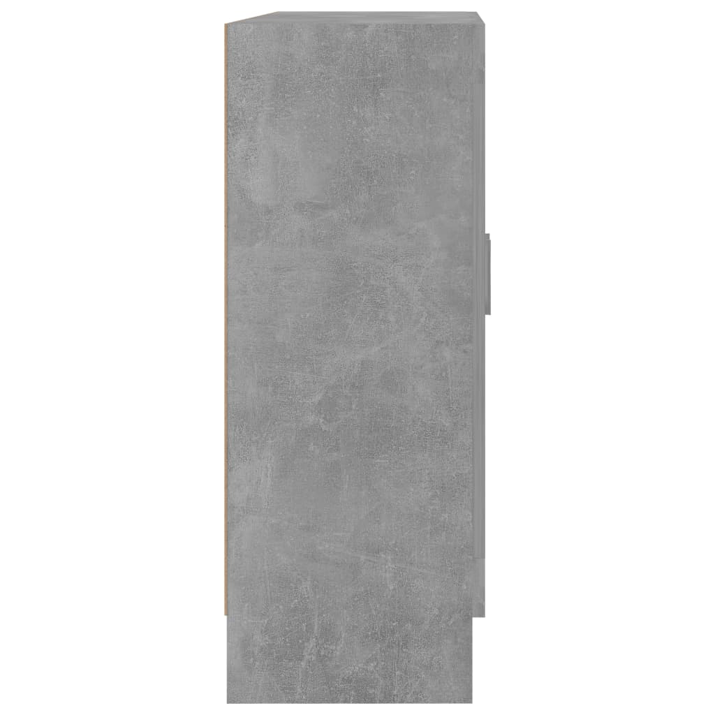 Ormarić za knjige boja betona 82,5x30,5x80 cm konstruirano drvo