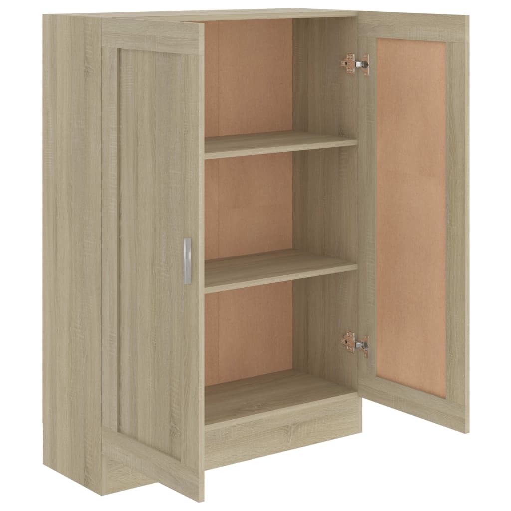 Ormarić za knjige boja hrasta 82,5x30,5x115cm konstruirano drvo