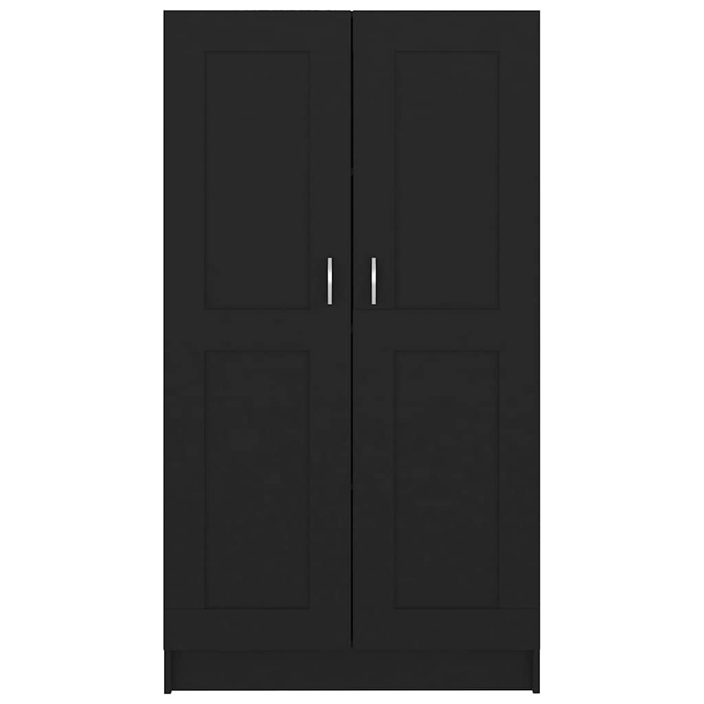 Ormarić za knjige crni 82,5 x 30,5 x 150 cm konstruirano drvo
