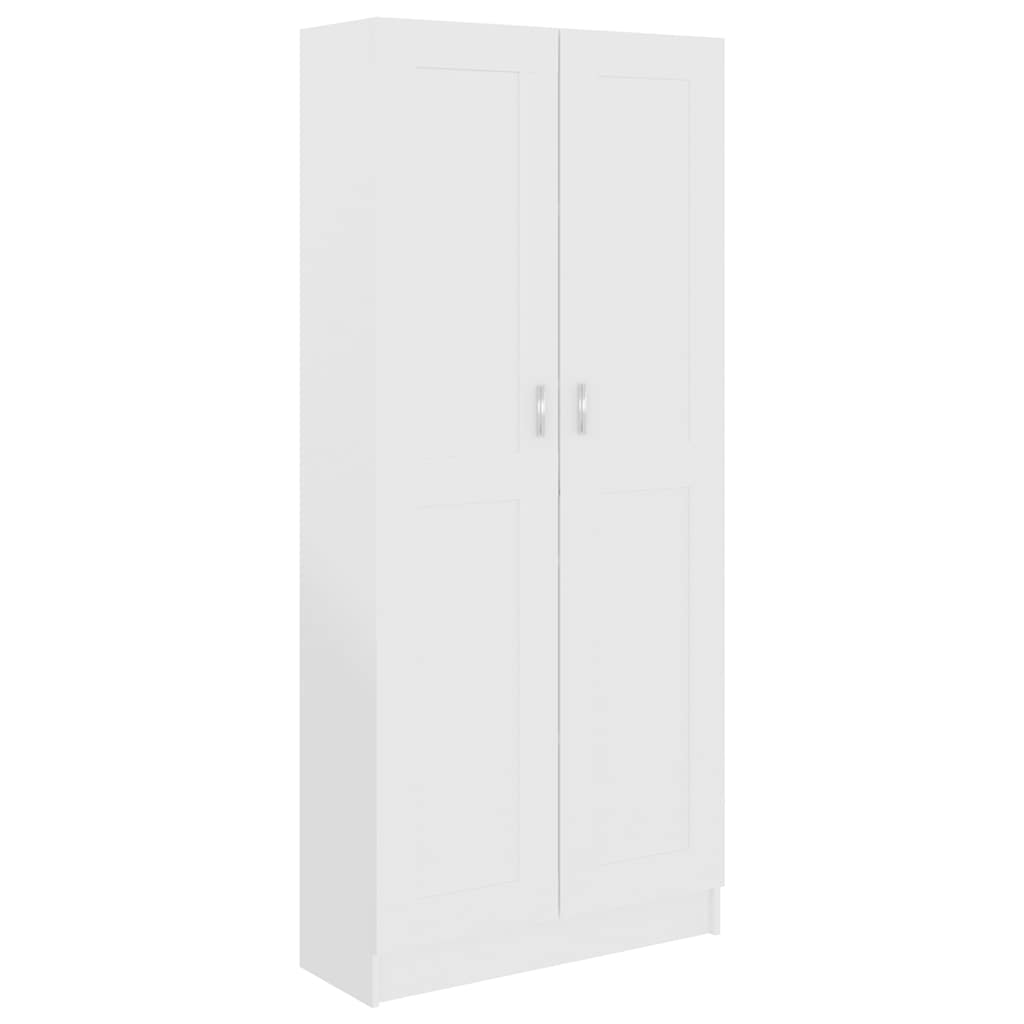 Ormarić za knjige bijeli 82,5x30,5x185,5 cm konstruirano drvo