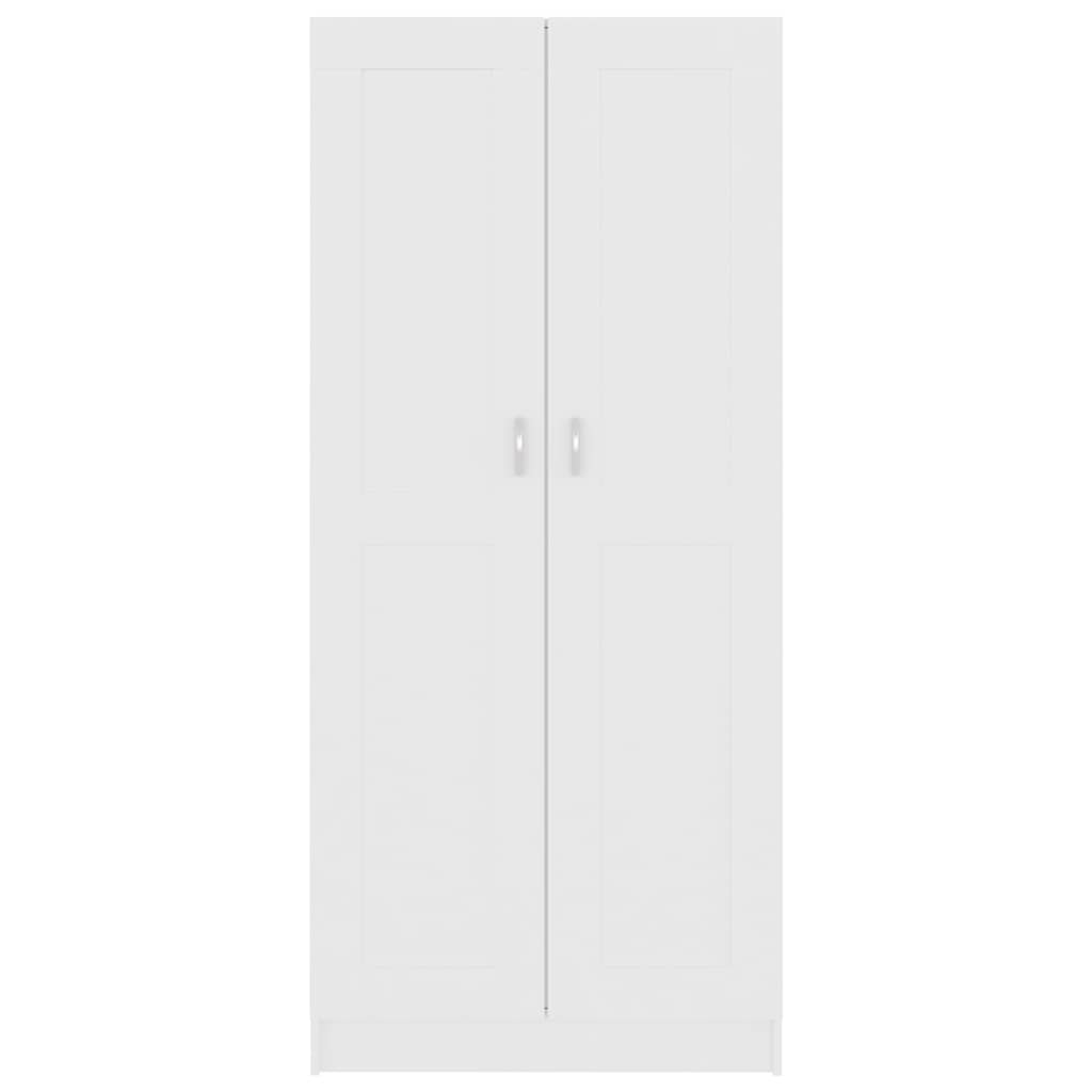Ormarić za knjige bijeli 82,5x30,5x185,5 cm konstruirano drvo