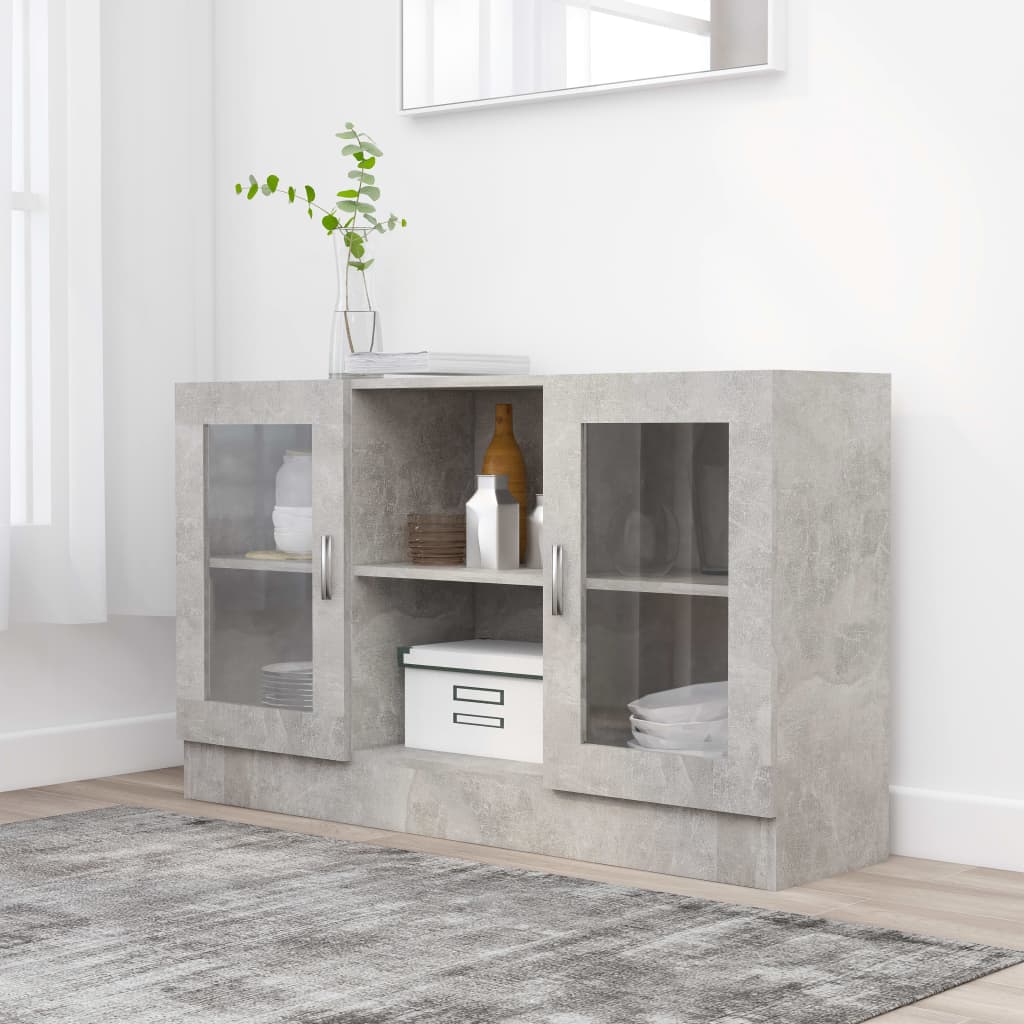 Vitrina 120 x 30,5 x 70 cm drvena
