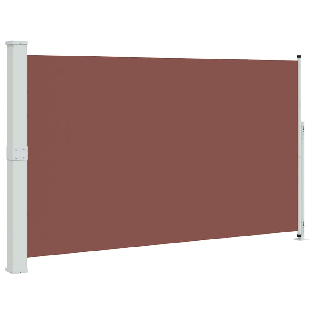 Uvlačiva bočna tenda za terasu 180 x 300 cm smeđa