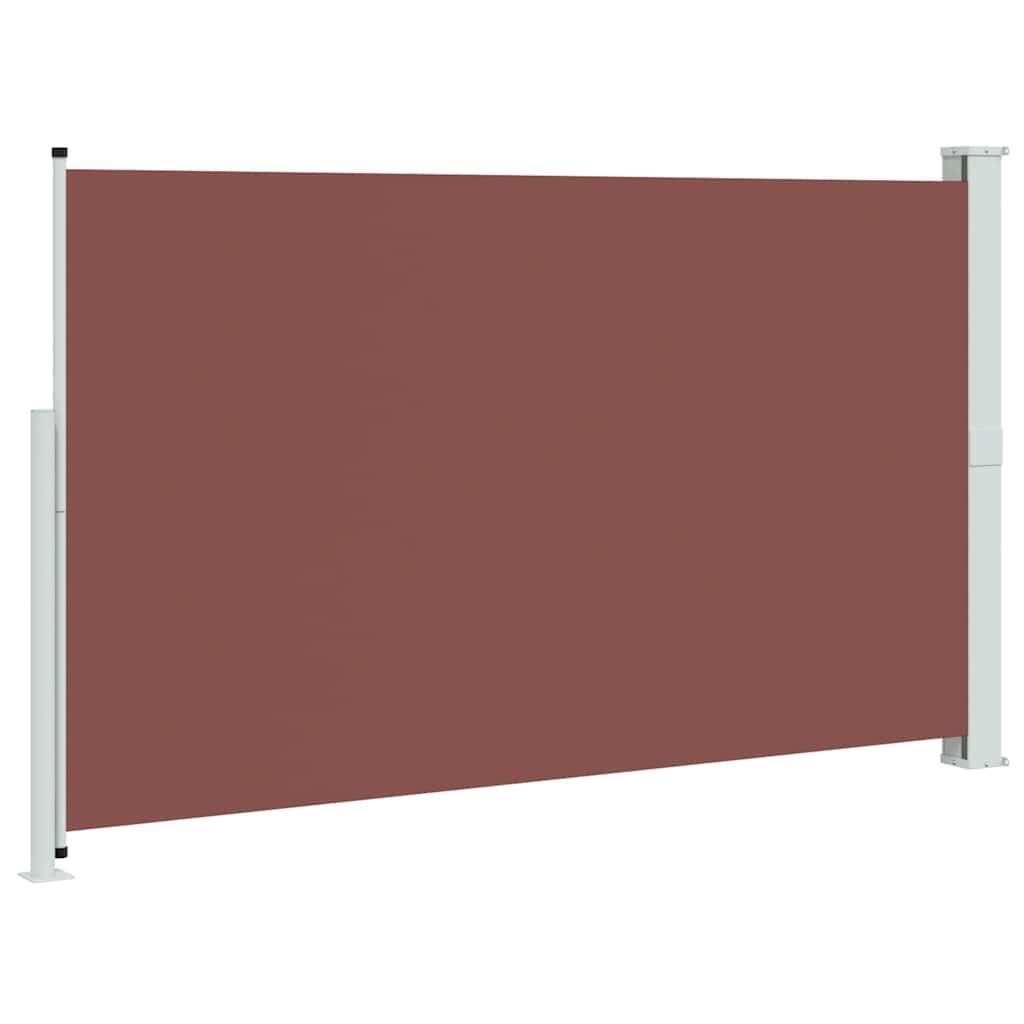 Uvlačiva bočna tenda za terasu 180 x 300 cm smeđa