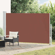 Uvlačiva bočna tenda za terasu 180 x 300 cm smeđa