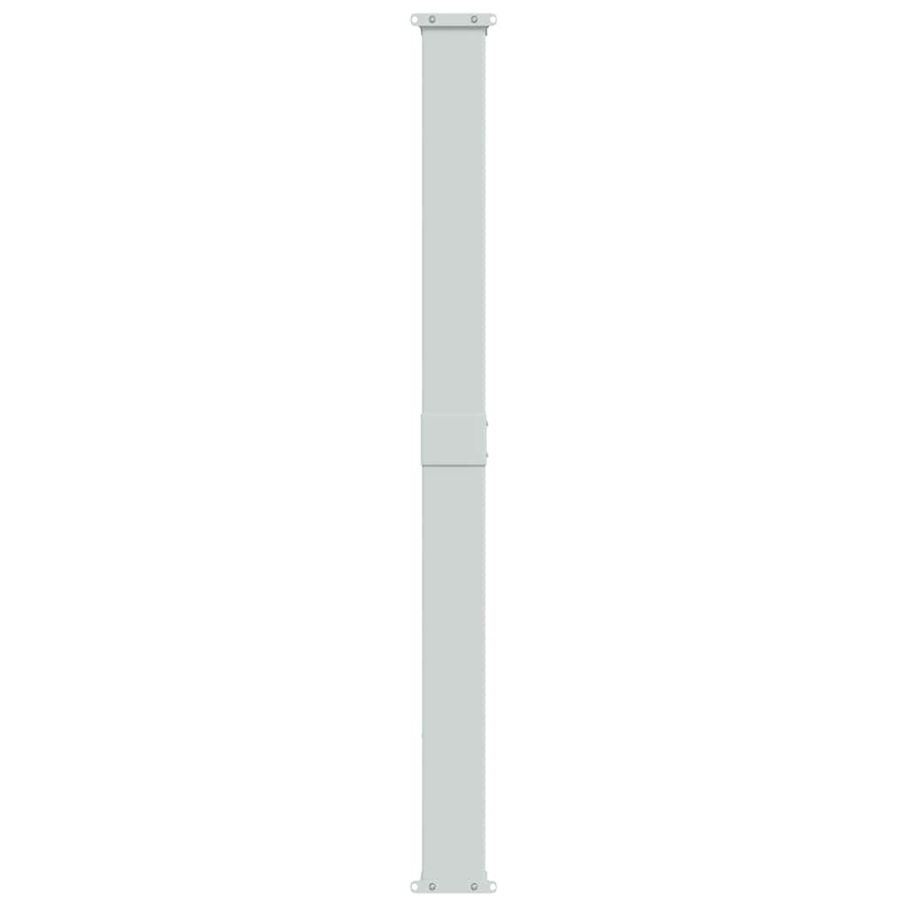 Uvlačiva bočna tenda za terasu 180 x 500 cm crna