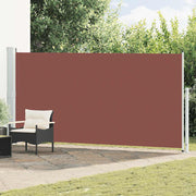 Uvlačiva bočna tenda za terasu 180 x 500 cm smeđa