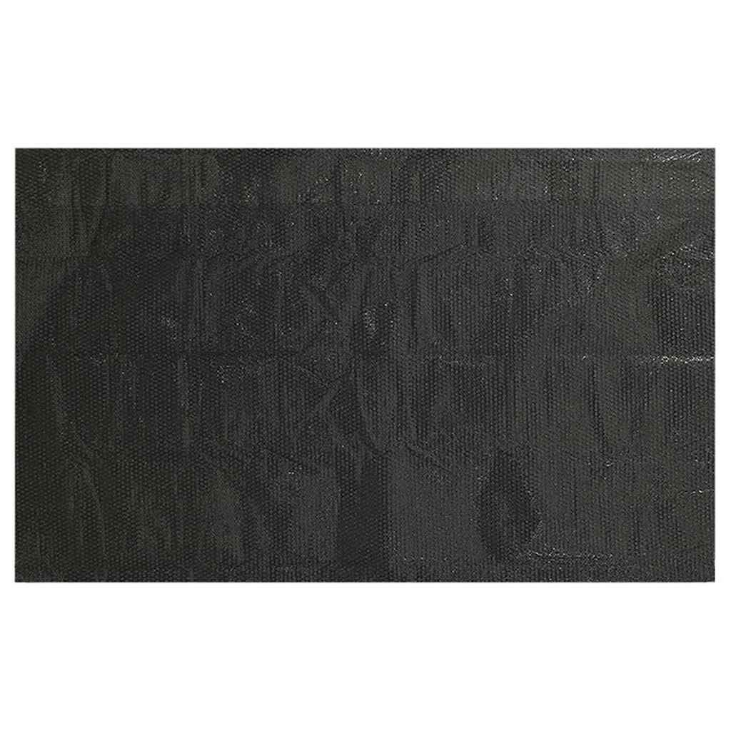 Pravokutni pokrivač za bazen 600 x 400 cm PE crni