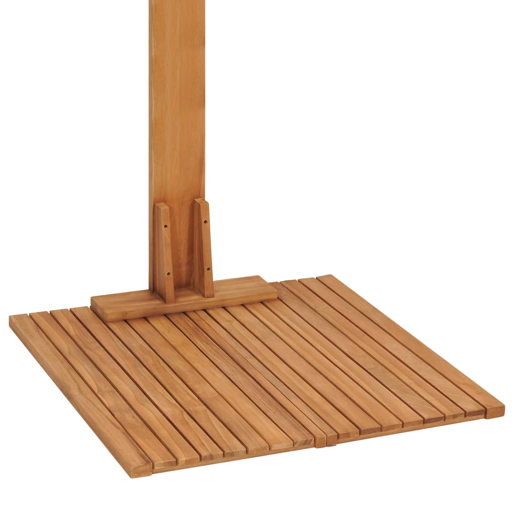 Vrtni tuš 75 x 75 x 210 cm od masivne tikovine