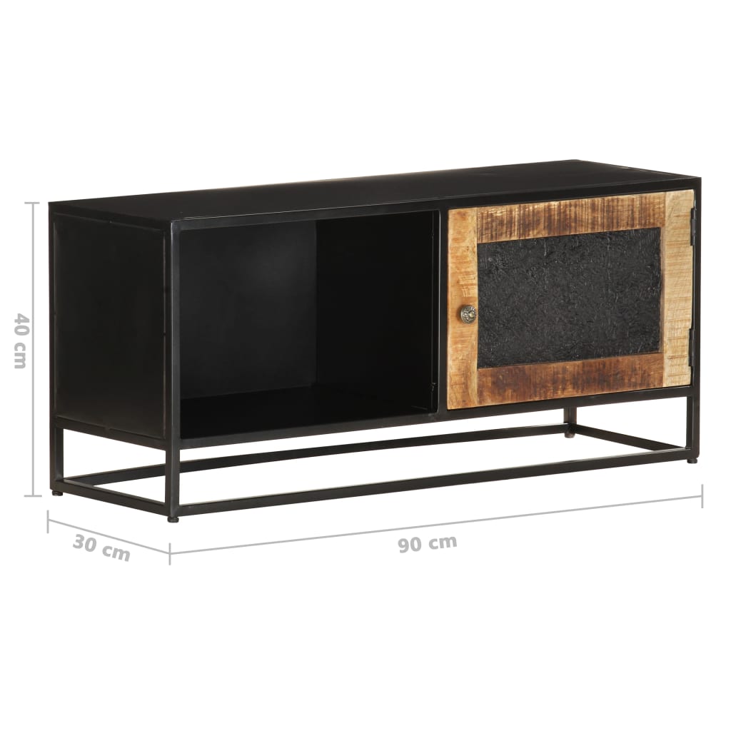 TV ormarić 90 x 30 x 40 cm od grubog drva manga