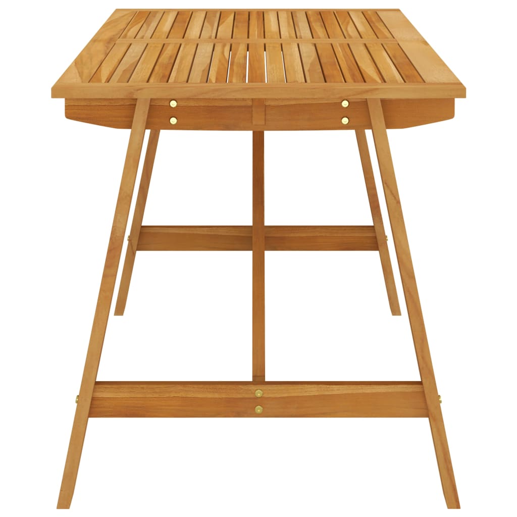 Vrtni blagovaonski stol 140x70x73,5 cm od masivnog drva bagrema