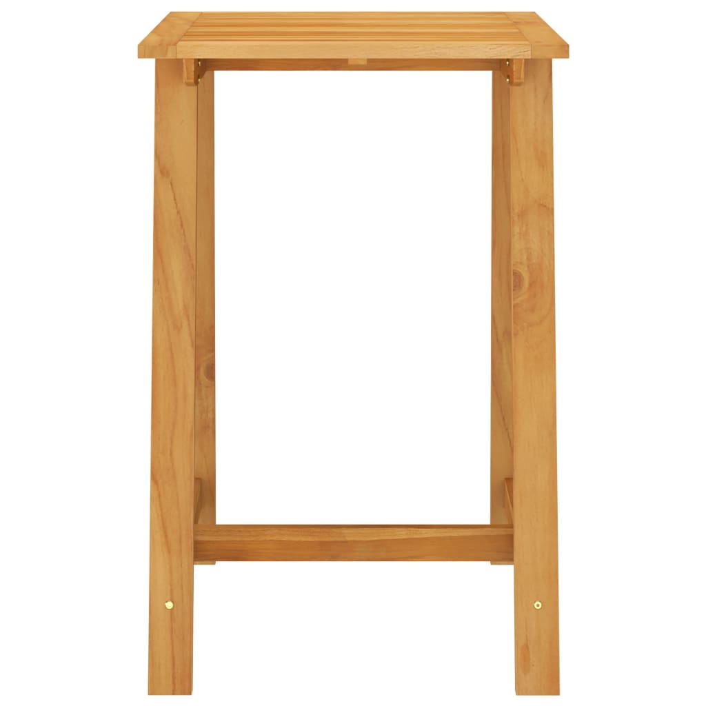 Vrtni barski stol 70 x 70 x 104 cm od masivnog bagremovog drva