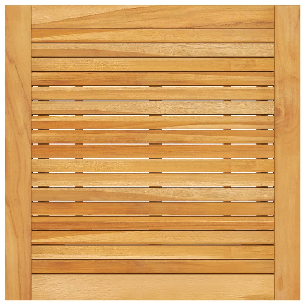 Vrtni barski stol 70 x 70 x 104 cm od masivnog bagremovog drva