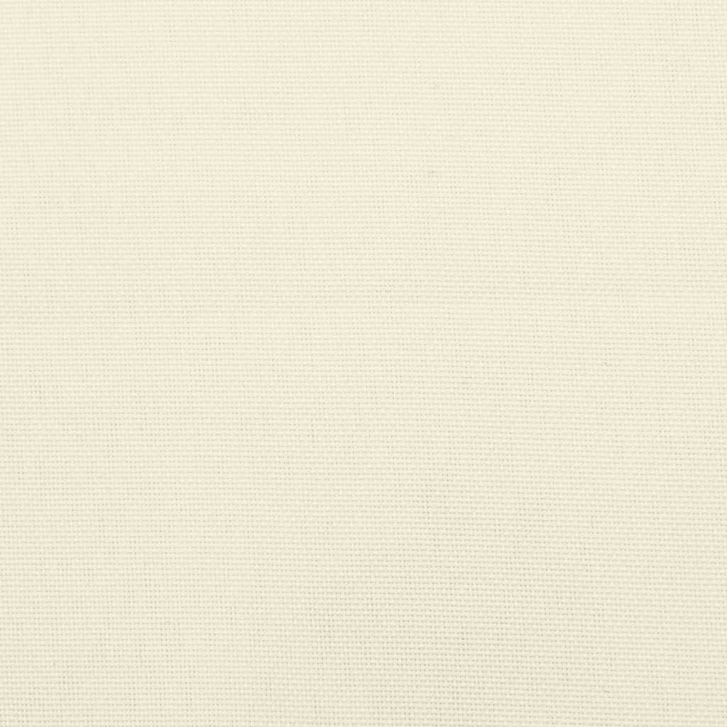 Jastuci za vrtne stolice 6 kom krem 40x40x4 cm od tkanine